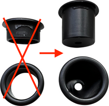 Load image into Gallery viewer, Guardrail v4 Circular Plastic Insert for End and Line Post (10pc)