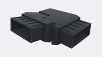 Corner Adjustable Top Rail Connector (Plastic) (1pc)