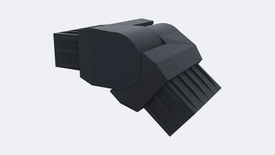 Straight Adjustable Top Rail Connector (Plastic) (1pc) (Replacement Part - Only If Necessary)