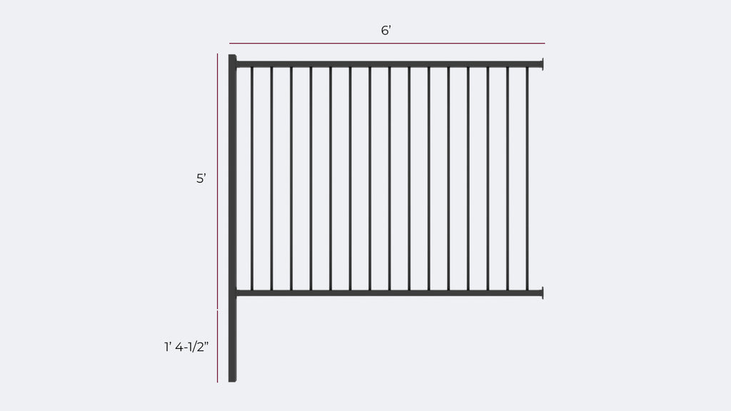 Ornamental Fence Kit (1pc)