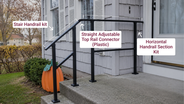 Horizontal Handrail Kit (1pc)