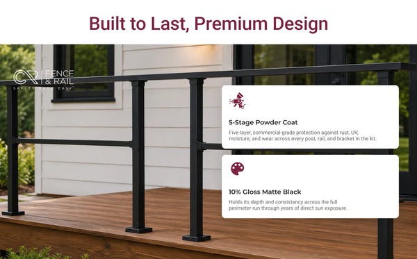 Horizontal Handrail Kit (1pc)