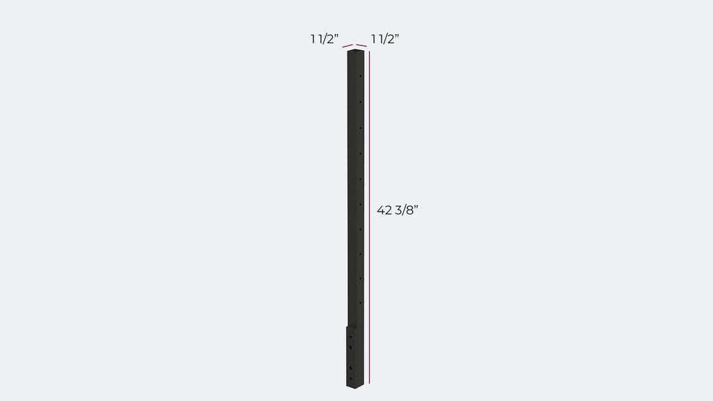 Side Mount Cable Rail Posts (1pc)