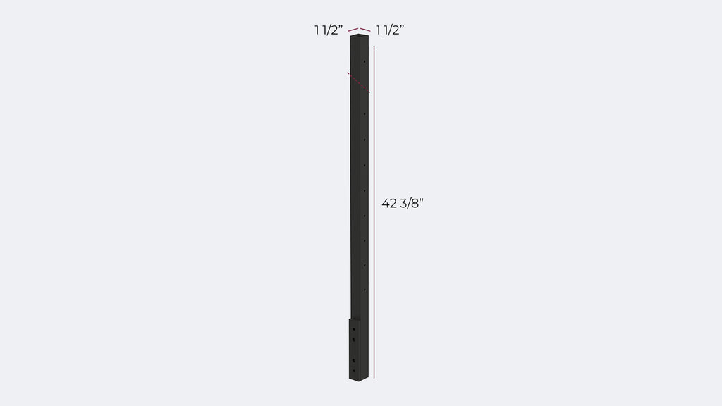 Side Mount Cable Rail Posts (1pc)