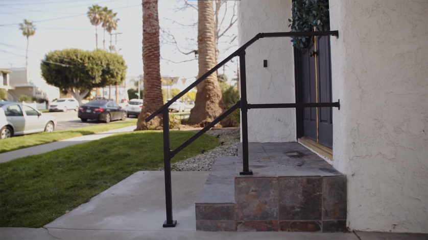 Stair Handrail Wall Extension (1pc)