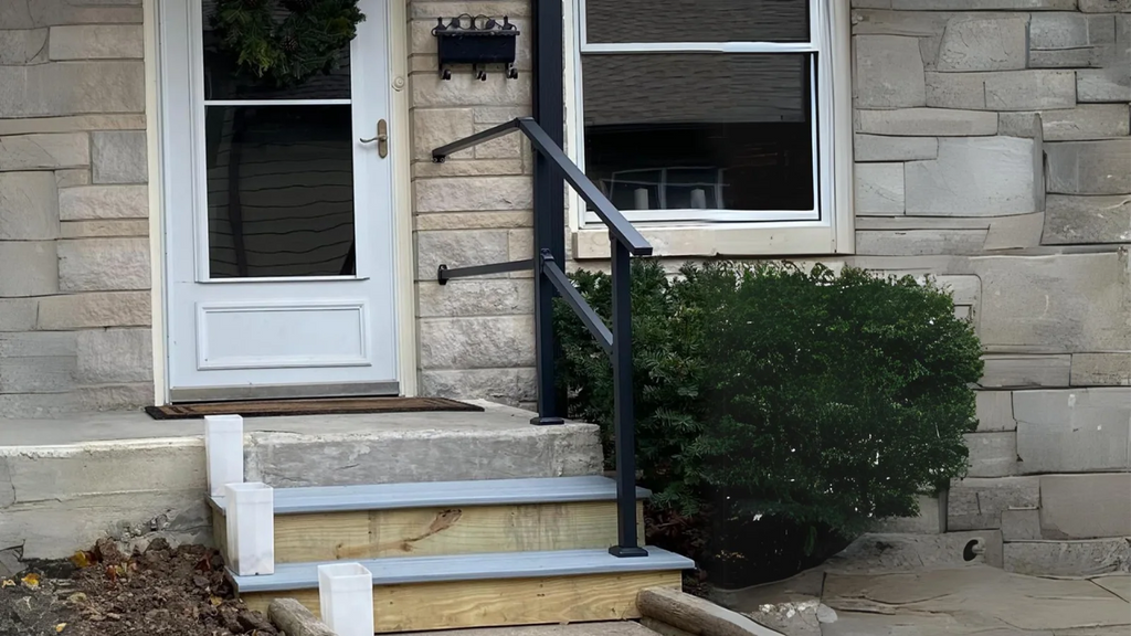 Stair Handrail Wall Extension (1pc)