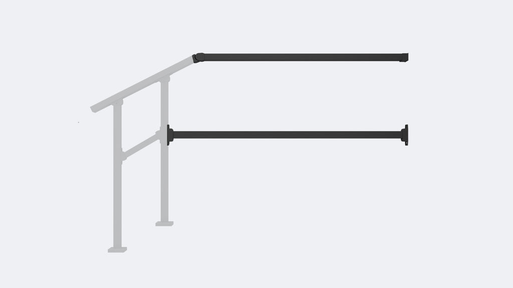 Stair Handrail Wall Extension (1pc)